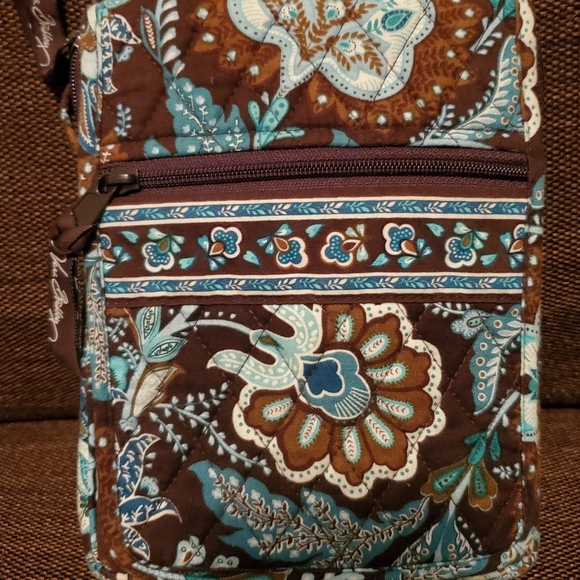 Vera Bradley Java Blue mini hipster crossbody